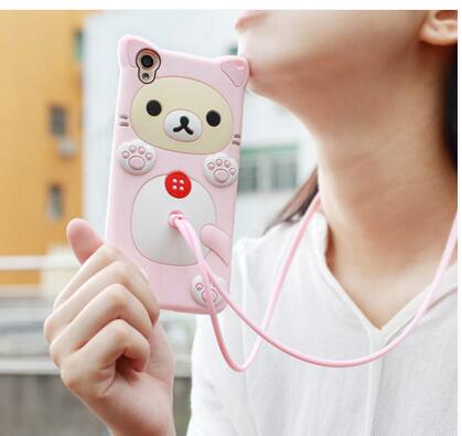 時尚硅膠手機套