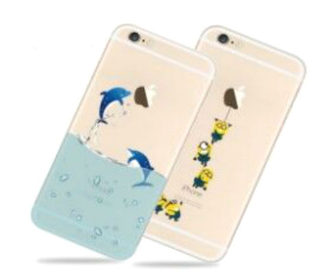 時(shí)尚硅膠蘋(píng)果手機(jī)套